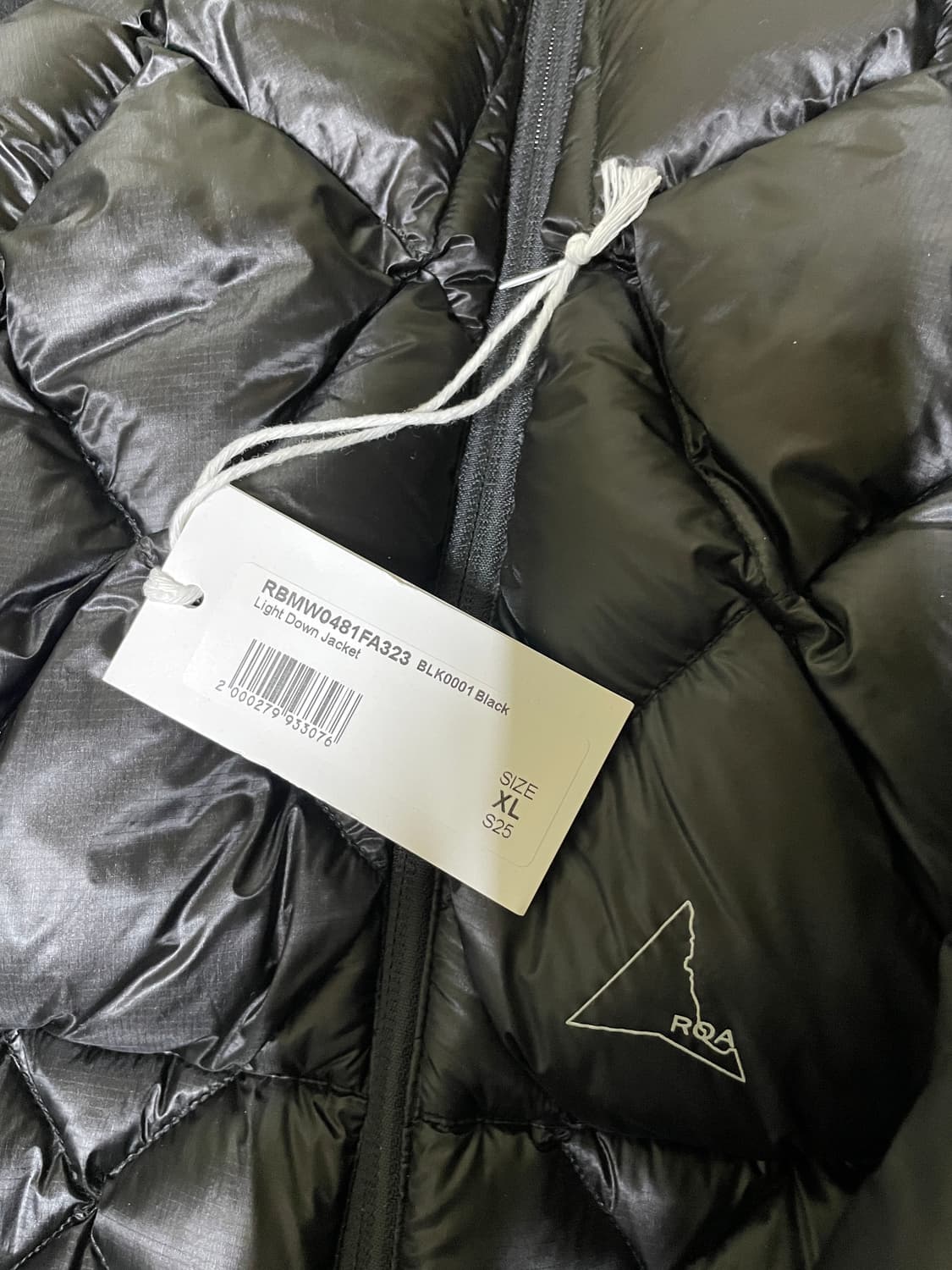 [XL] 로아하이킹 라이트 다운 자켓 블랙 상품이미지6