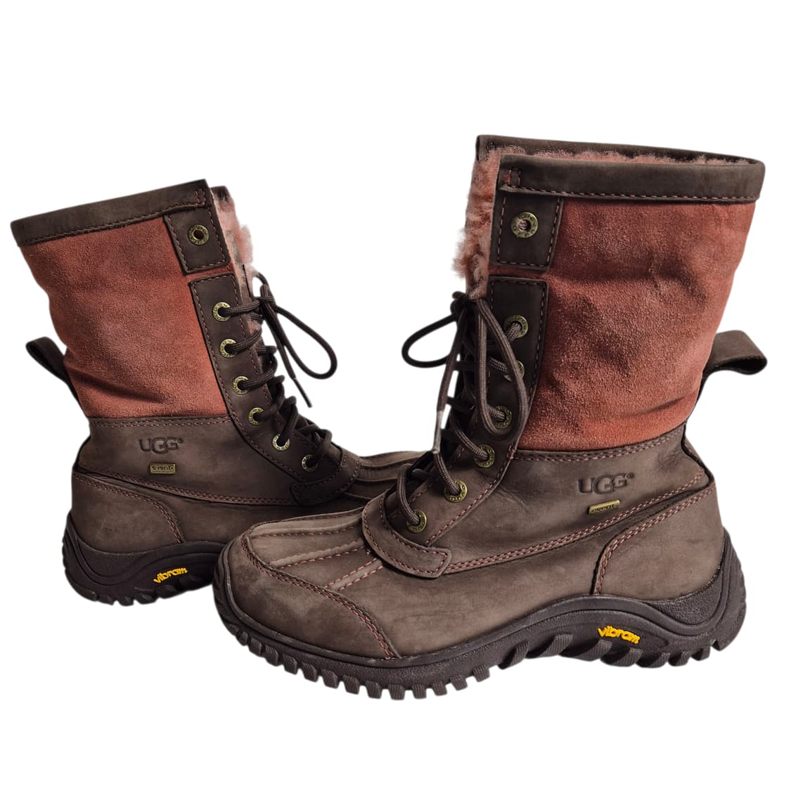 245) UGG 호주 어그 Adirondack Lace Up 부츠 핑크 상품이미지1