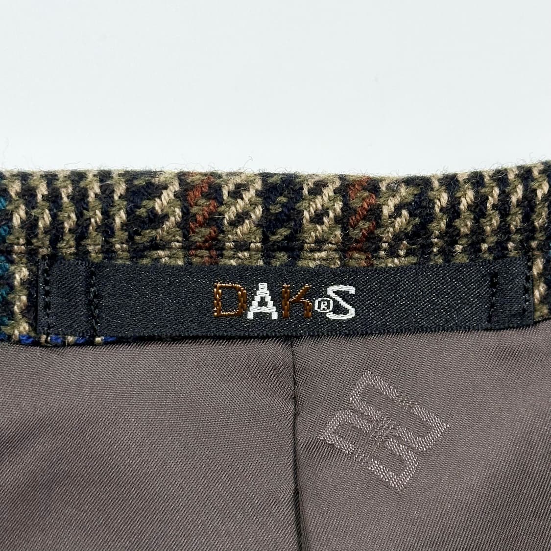 DAKS 닥스 재팬 클래식 엘보우 패치 울 블레이져 L 상품이미지5