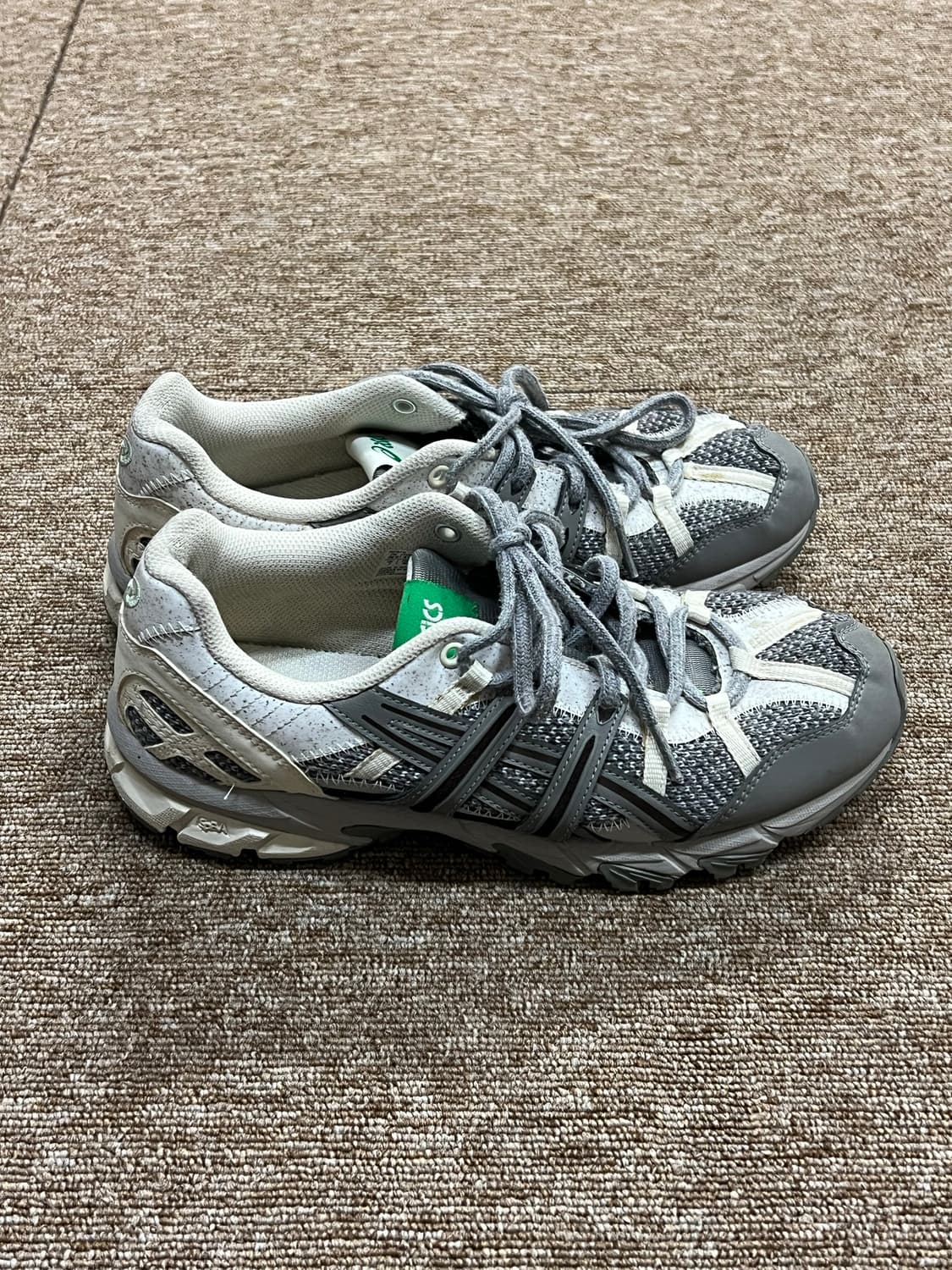 아식스 젤 소노마 15-50 오이스터 그레이 크림 260mm 상품이미지5