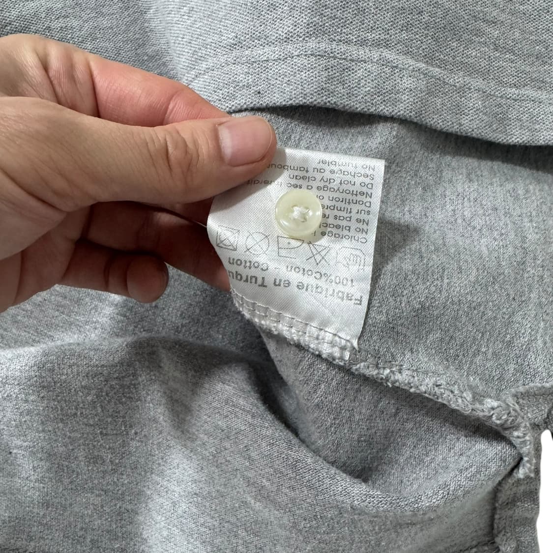 우먼 폴로 랄프로렌 빅포니 그레이 반팔카라티 상품이미지6