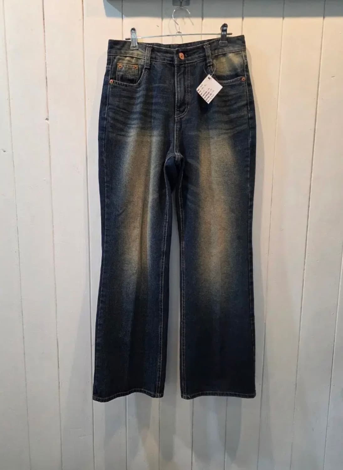 스트레이트 워싱 팬츠 상품이미지1