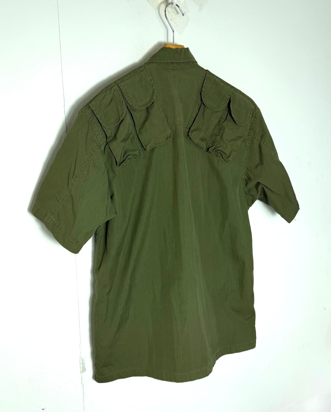 올드크로우 퍼티그자켓 반팔셔츠 군복 밀리터리 워크셔츠 워크자켓 상품이미지2