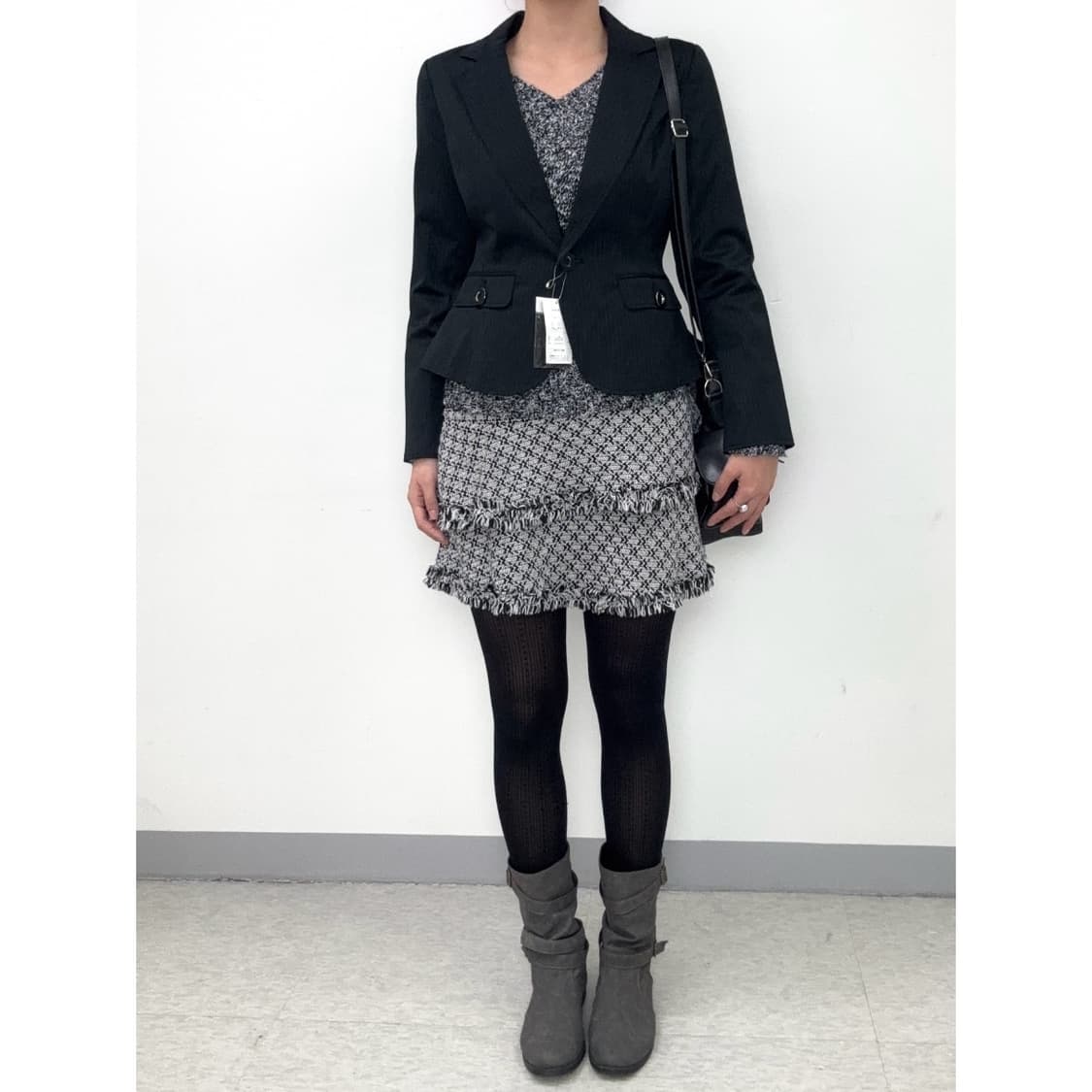 빈티지 데드스탁 블랙 블레이저 자켓 상품이미지8