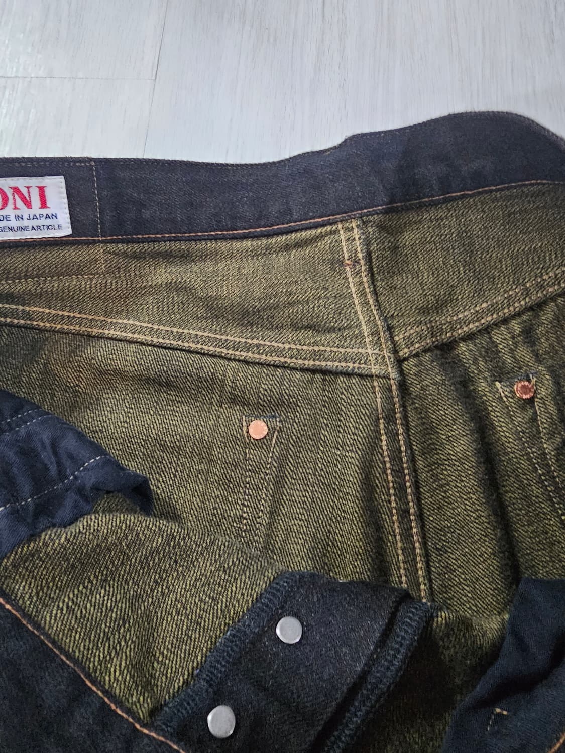 오니 데님 Oni Denim 246 BKOL 38 상품이미지7