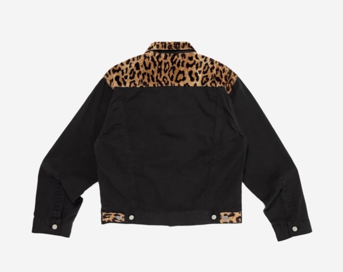 XL 휴먼메이드 레오파드 데님 자켓 상품이미지6
