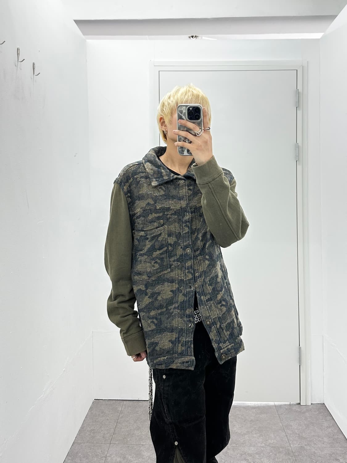 A.M.S camo cotton shirts jacket 상품이미지4