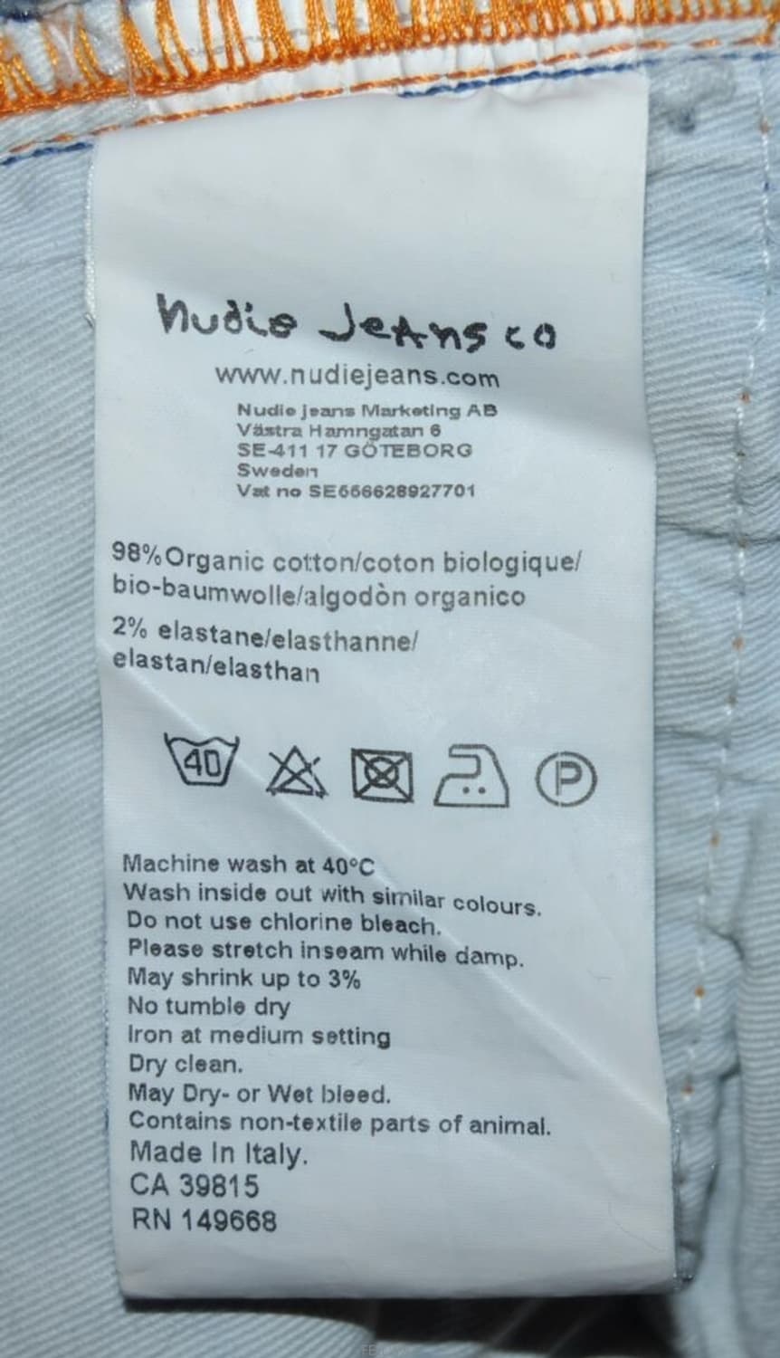 누디진/남성스키니청바지(허리30) 상품이미지10