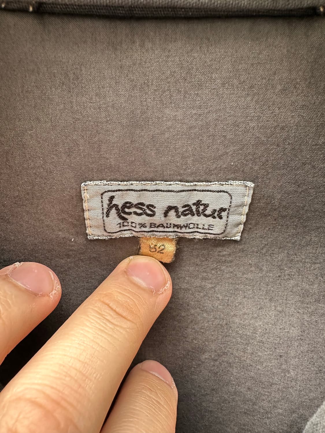 빈티지 90s Hessnatur 필드 자켓 상품이미지3