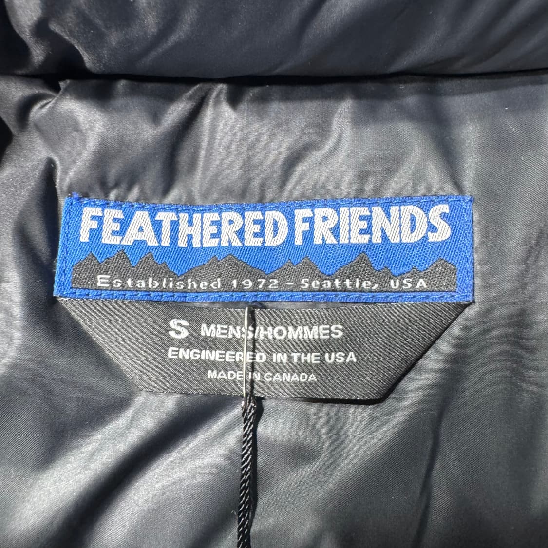 FEATHERED FRIENDS 패딩 베스트 블랙(S/OLD-8058) 상품이미지3