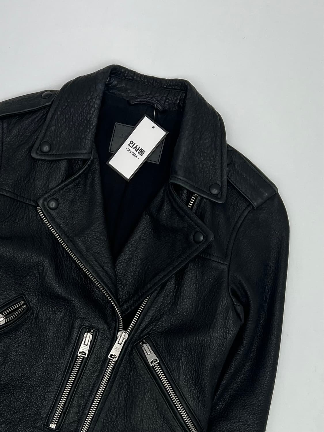 올세인츠 양가죽 레더자켓 상품이미지2