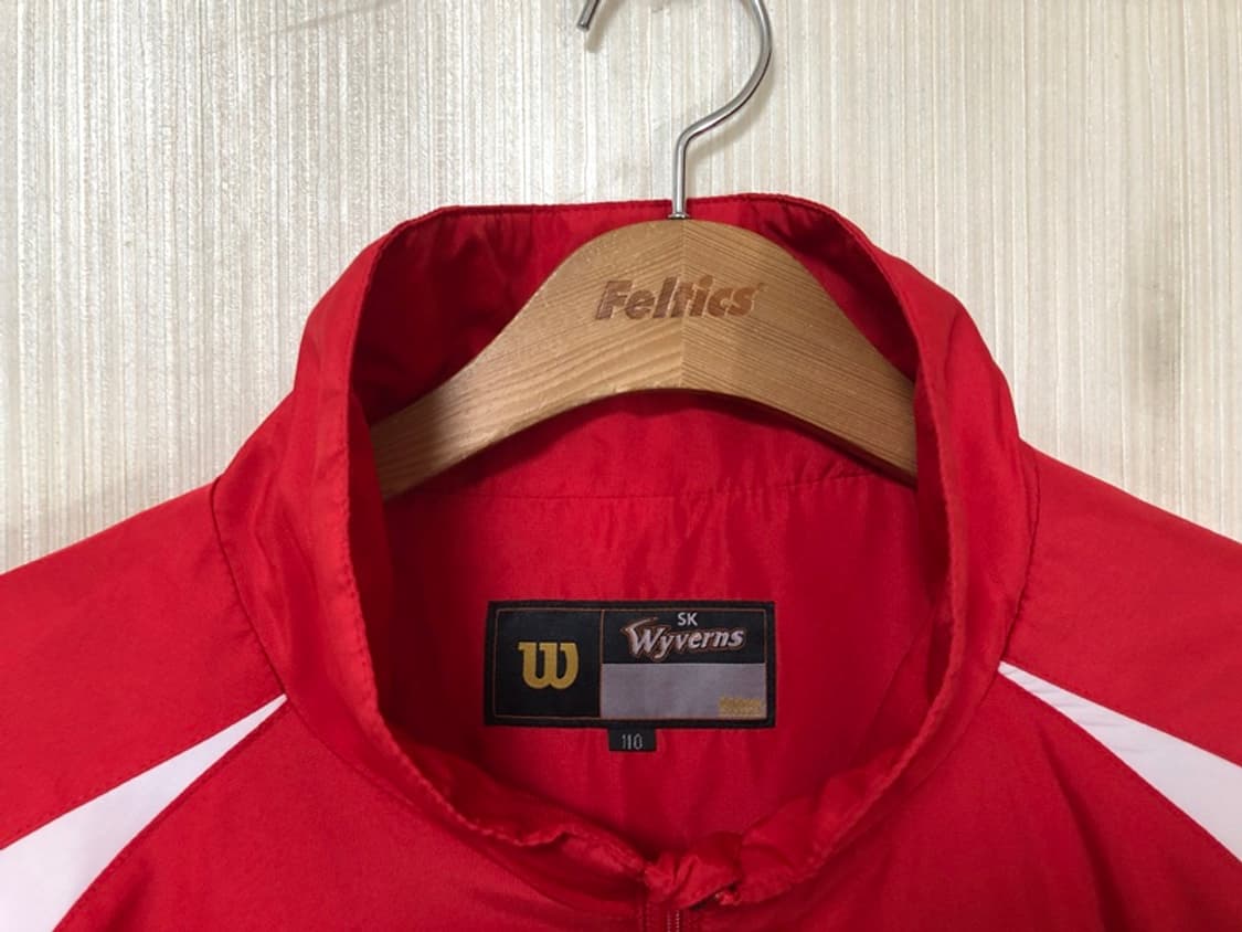 KBO 윌슨 SK와이번스 선수실착 빅사이즈 트레이닝우븐자켓 3XL 상품이미지4