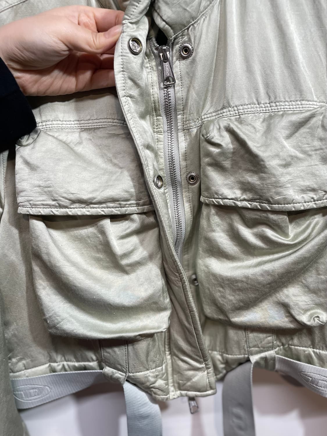 DIESEL 크롭 점퍼 상품이미지5