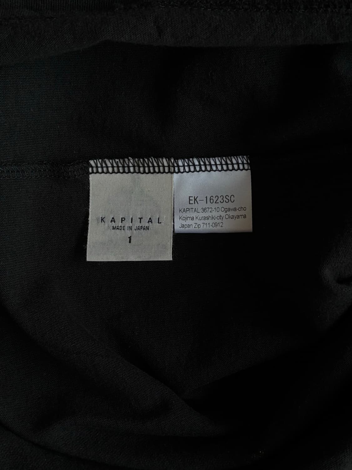 kapital 캐피탈 벨트 프린팅 슬리브리스 상품이미지4