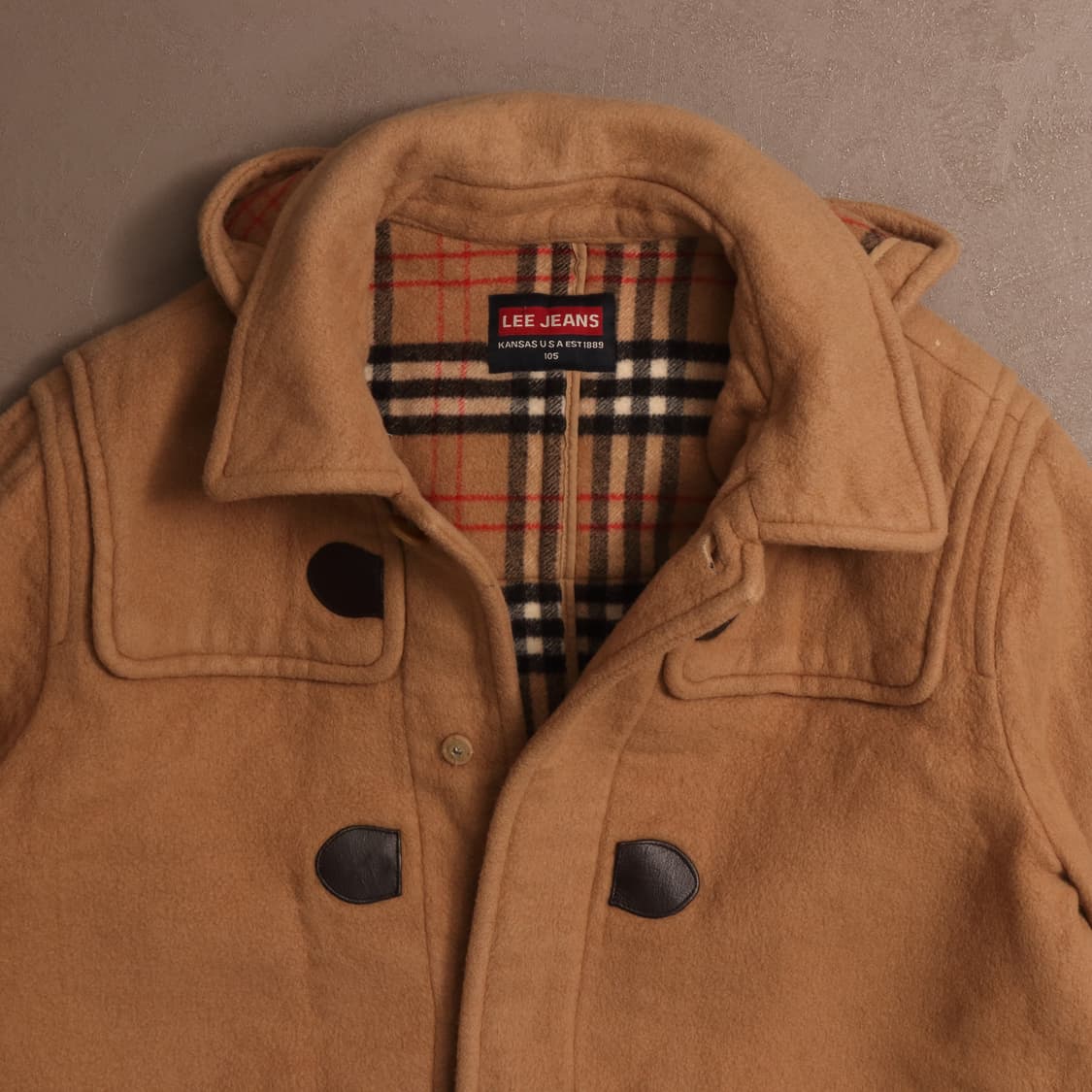 00's LEE 진스 울 더풀 코트 A1760 상품이미지2