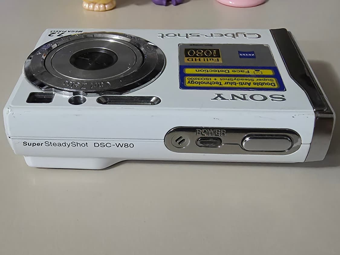 소니 사이버샷 DSC-W80 빈티지 디지털카메라 상품이미지2