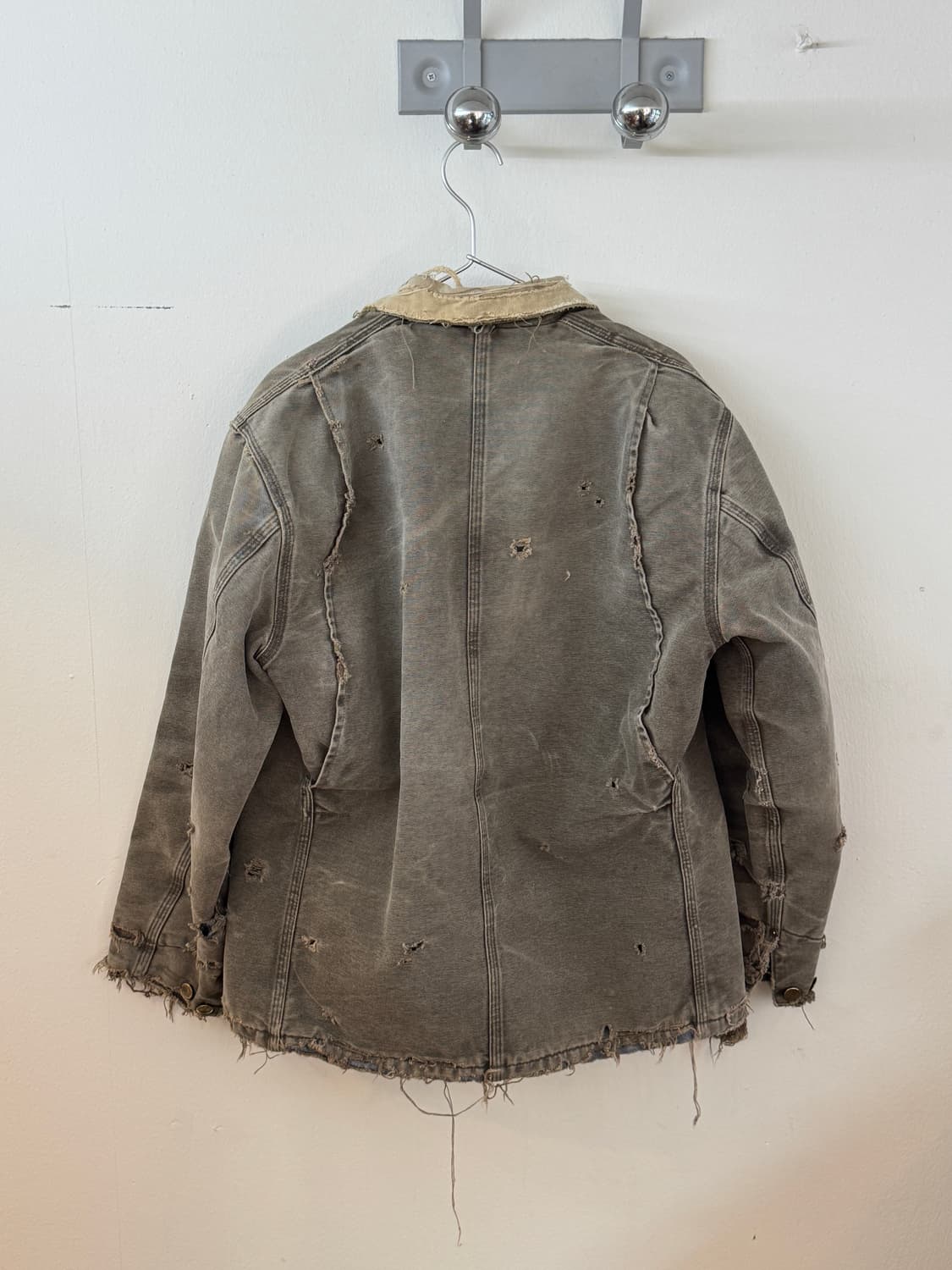 Carhartt faded repair blaket work jacket 상품이미지8