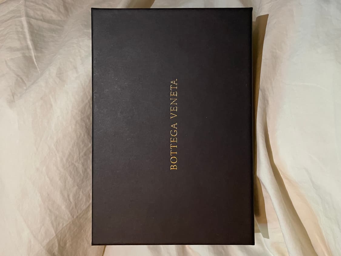 보테가 베네타 카세트 비즈니스 카드 케이스 블랙 상품이미지3