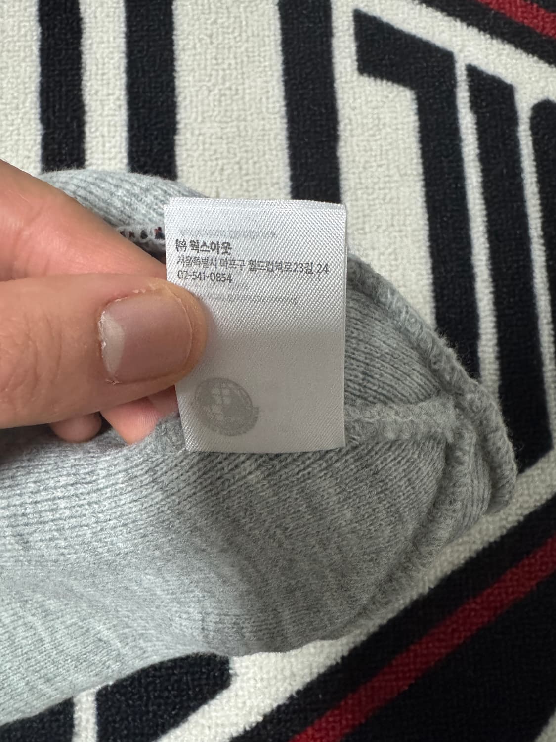 인디펜던트 트럭 컴퍼니 하키 인디 행크 비니 블랙 레드 그레이 상품이미지5