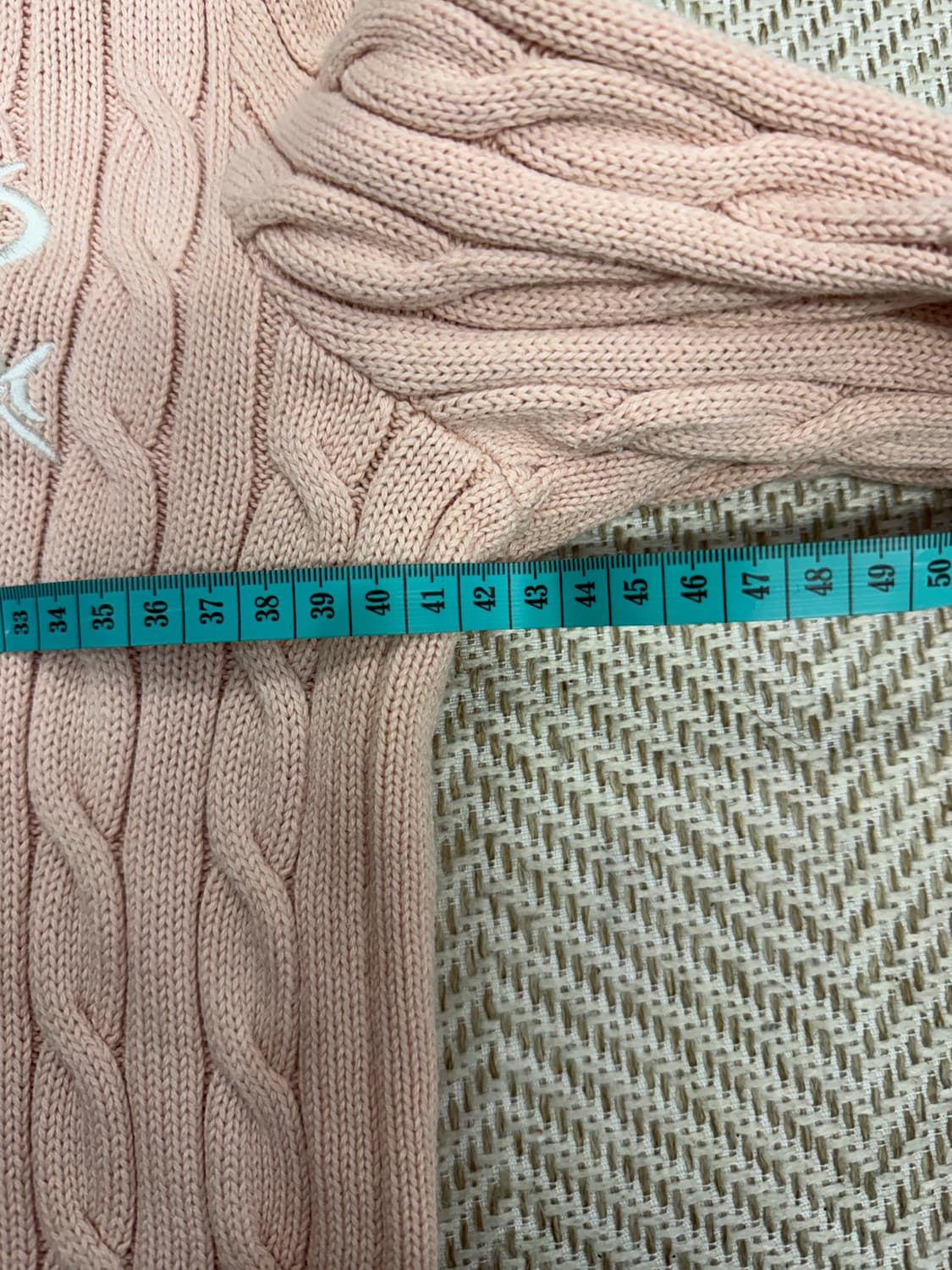 정품) 폴로랄프로렌 여성 자수로고 니트 S 상품이미지7