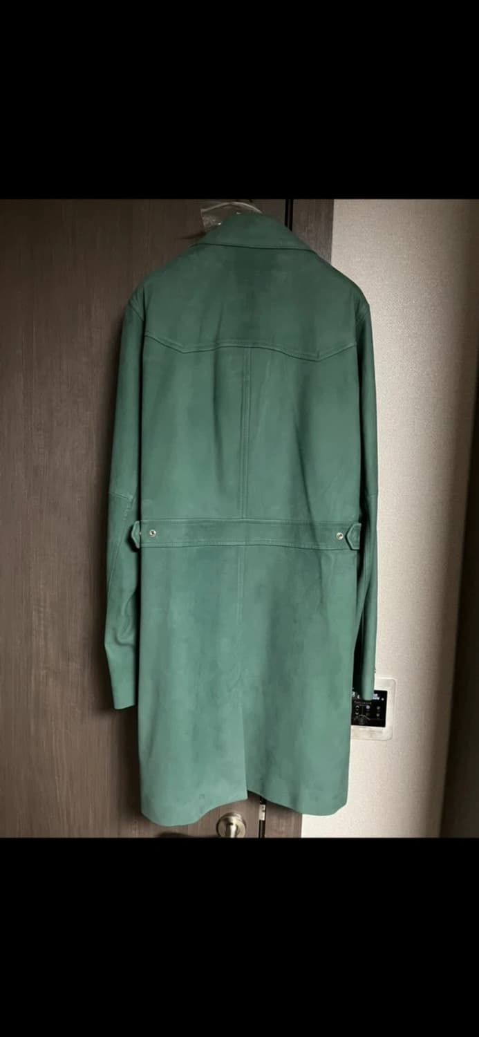 디올 남성 그린 스웨이드 코트 새상품 상품이미지2