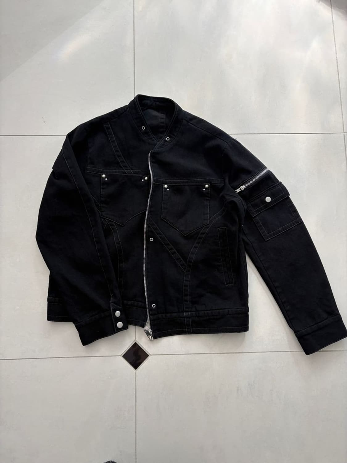 FRAGMENT PANEL SHORT BLOUSON 상품이미지5