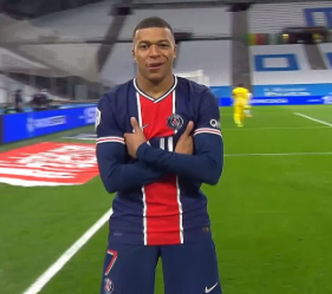 20-21 파리 생제르망 홈 No.7 킬리안 음바페 상품이미지10