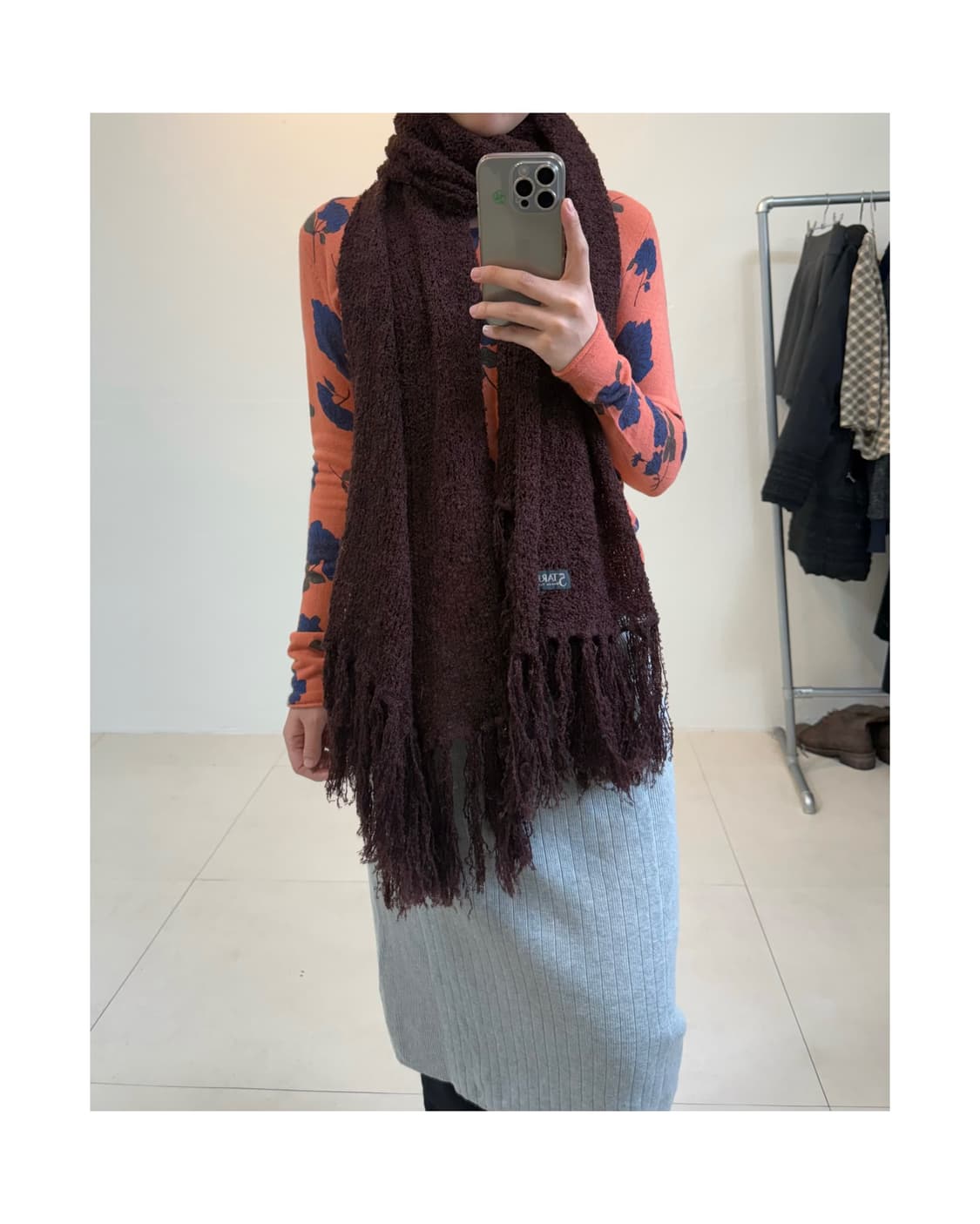 빈티지 머플러  상품이미지4