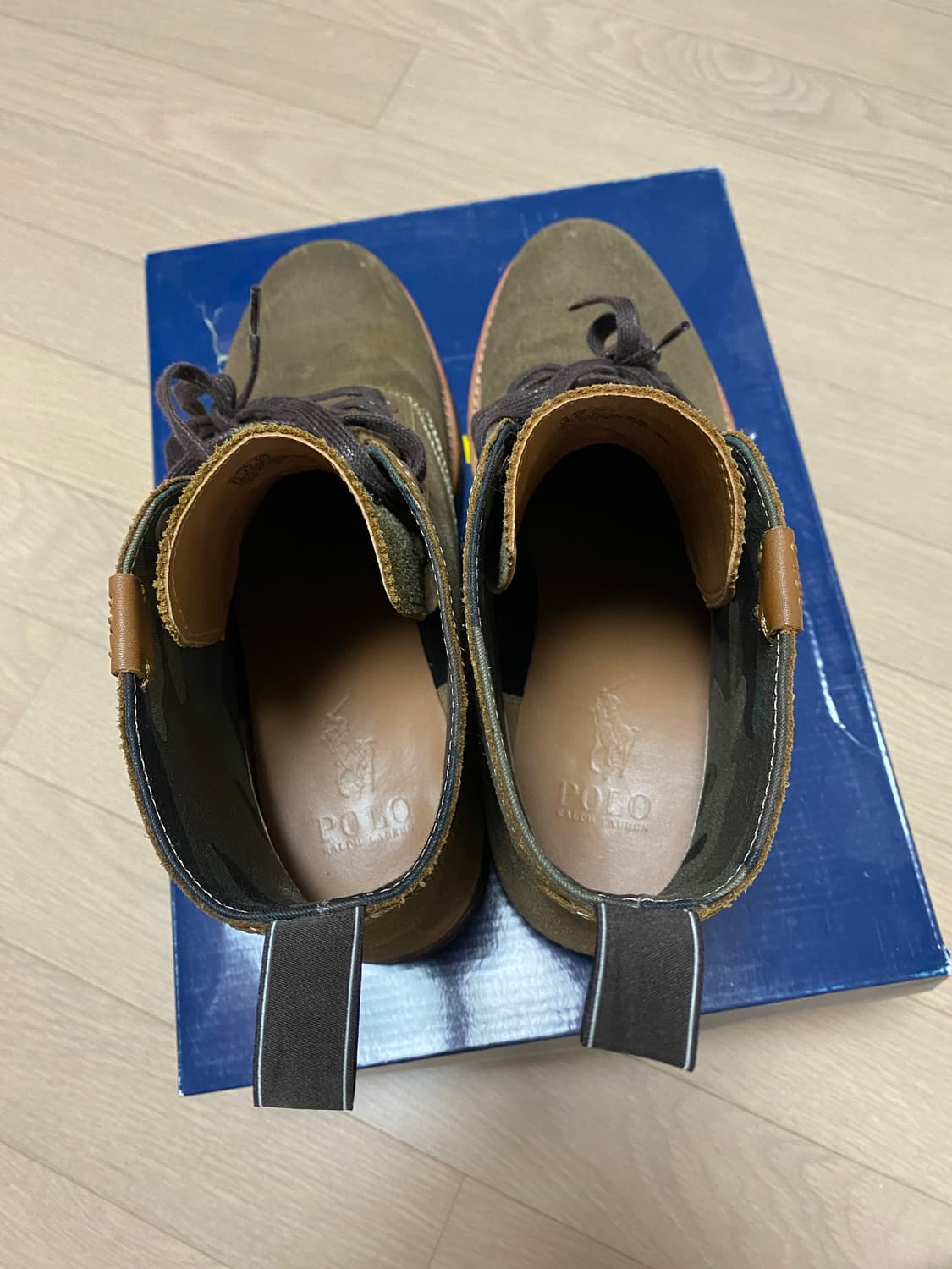 폴로 컨트리 스웨이드 왁스코팅 부츠 us9.5 상품이미지4