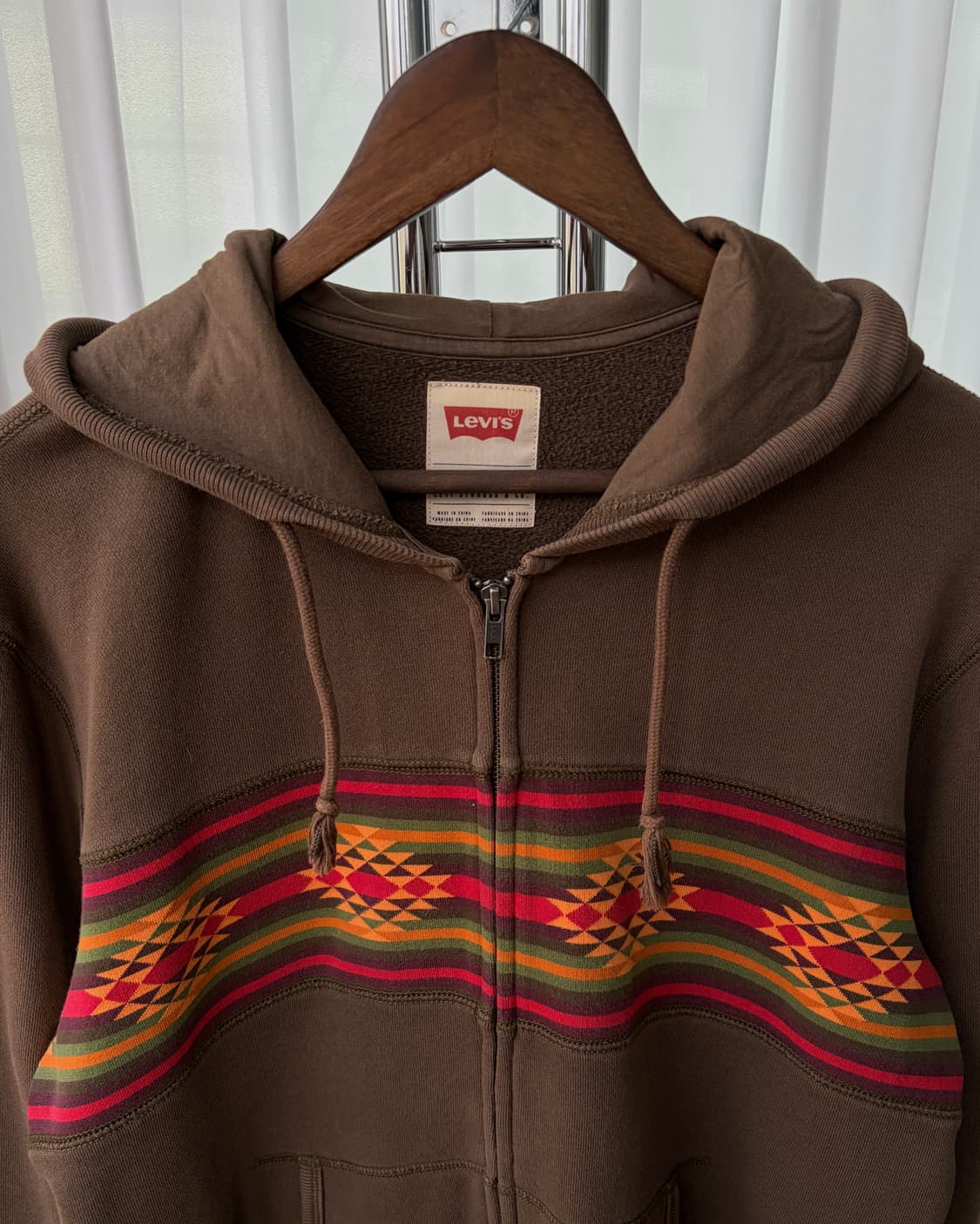 [L]리바이스 Levi's 아즈텍 나바호 기모 후드집업  상품이미지7