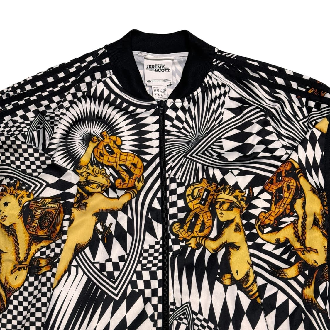 아디다스 빈티지 제레미스캇 옵아트 트랙탑 져지 자켓 상품이미지2