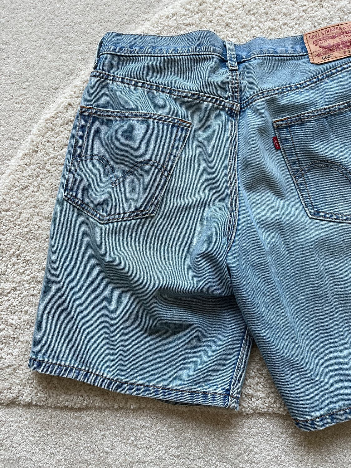 90s Levi's 550 데님 쇼츠 (31-32) 상품이미지8