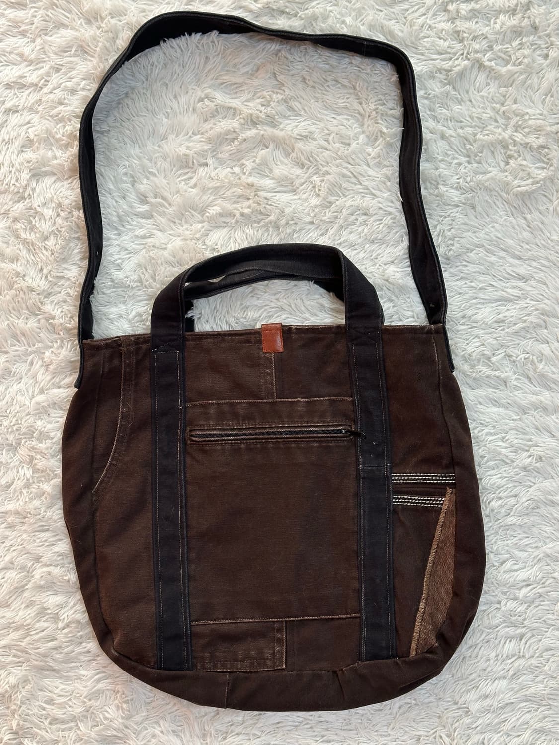 칼하트 캔버스 토트 크로스백 상품이미지3