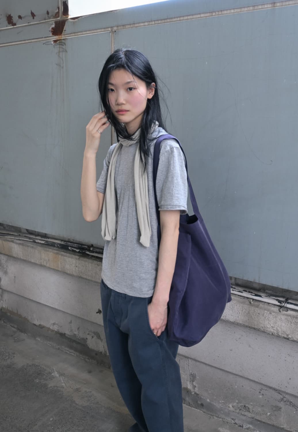 하프시코드 Roll T-shirt / Melange 상품이미지2