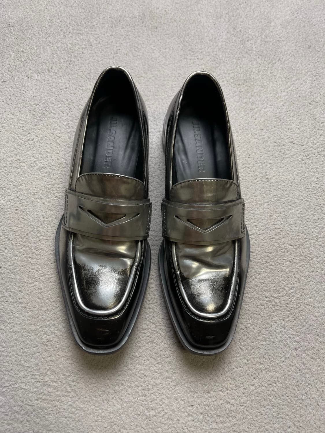 [36.5] 질샌더 메탈릭 로퍼 상품이미지2