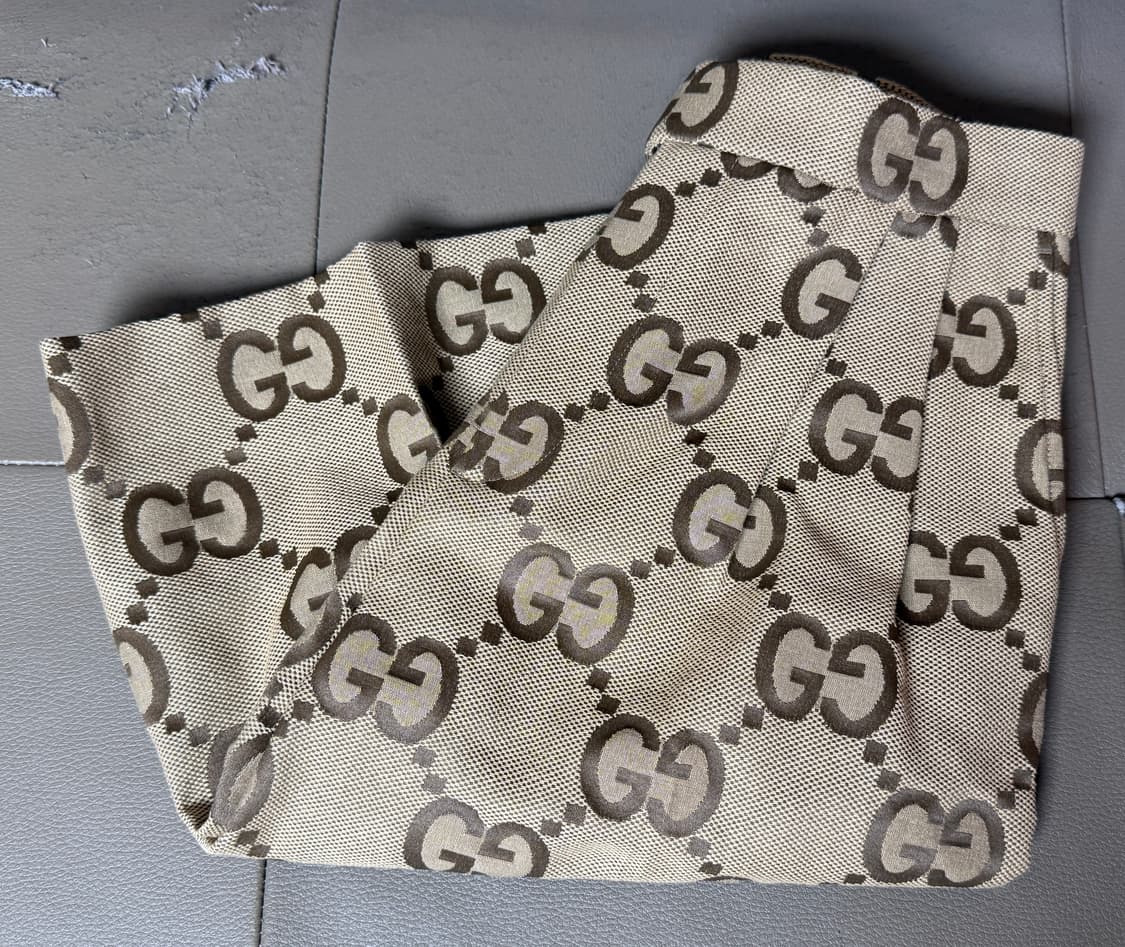 [48] 구찌 점보 GG 캔버스 쇼츠 반바지 상품이미지3