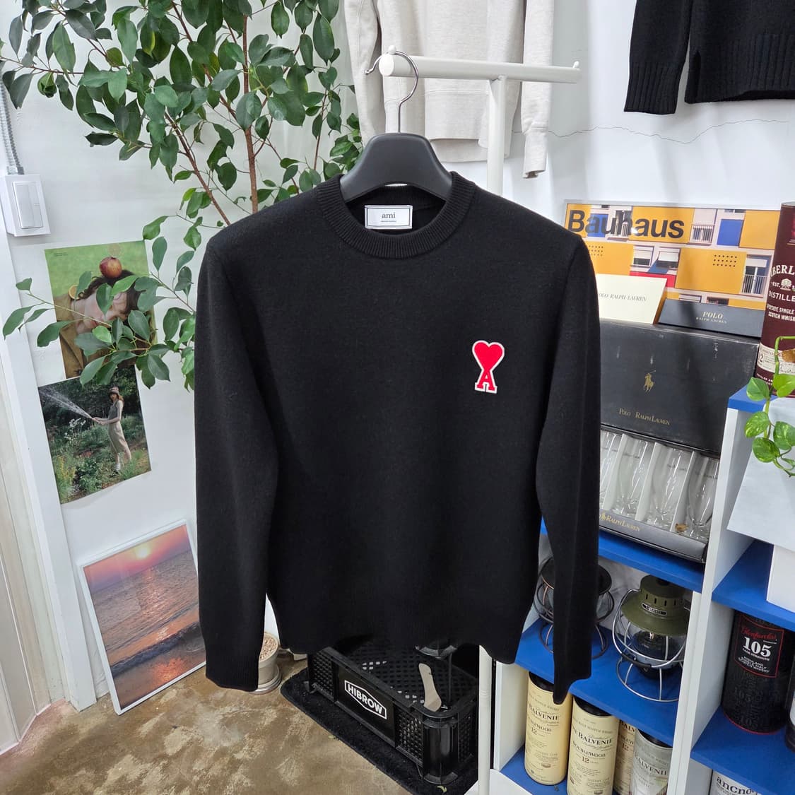 아미 메리노울100% 니트 M 상품이미지1