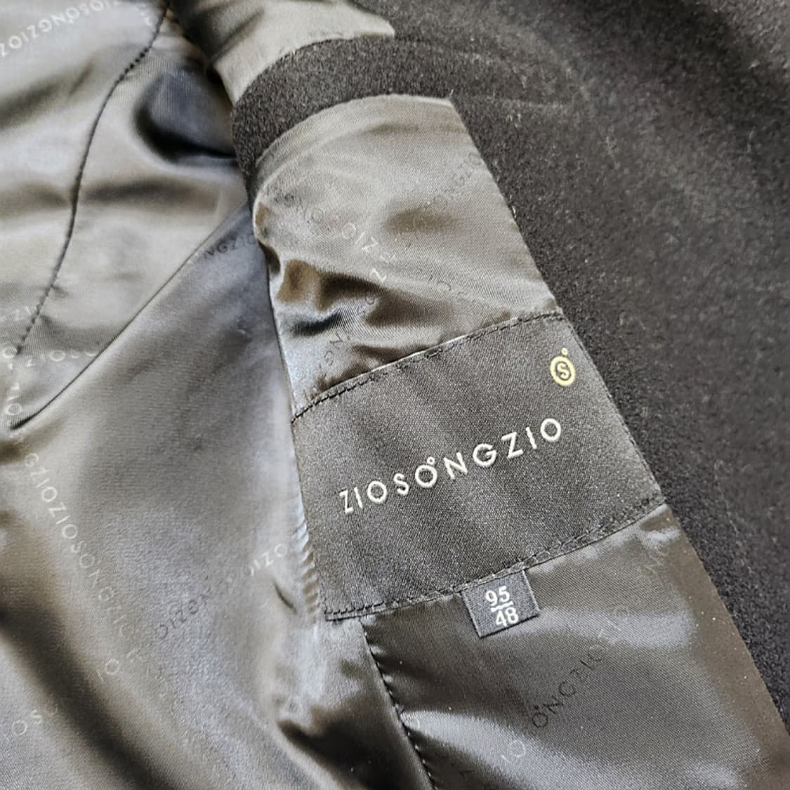 지오송지오 네이비 코트  상품이미지5