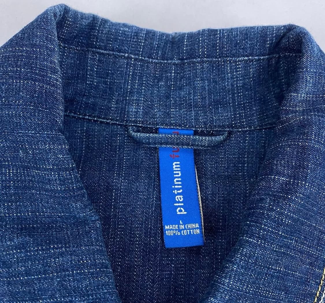 00s Fubu 빅로고 올드스쿨 데님 자켓(105) 상품이미지9