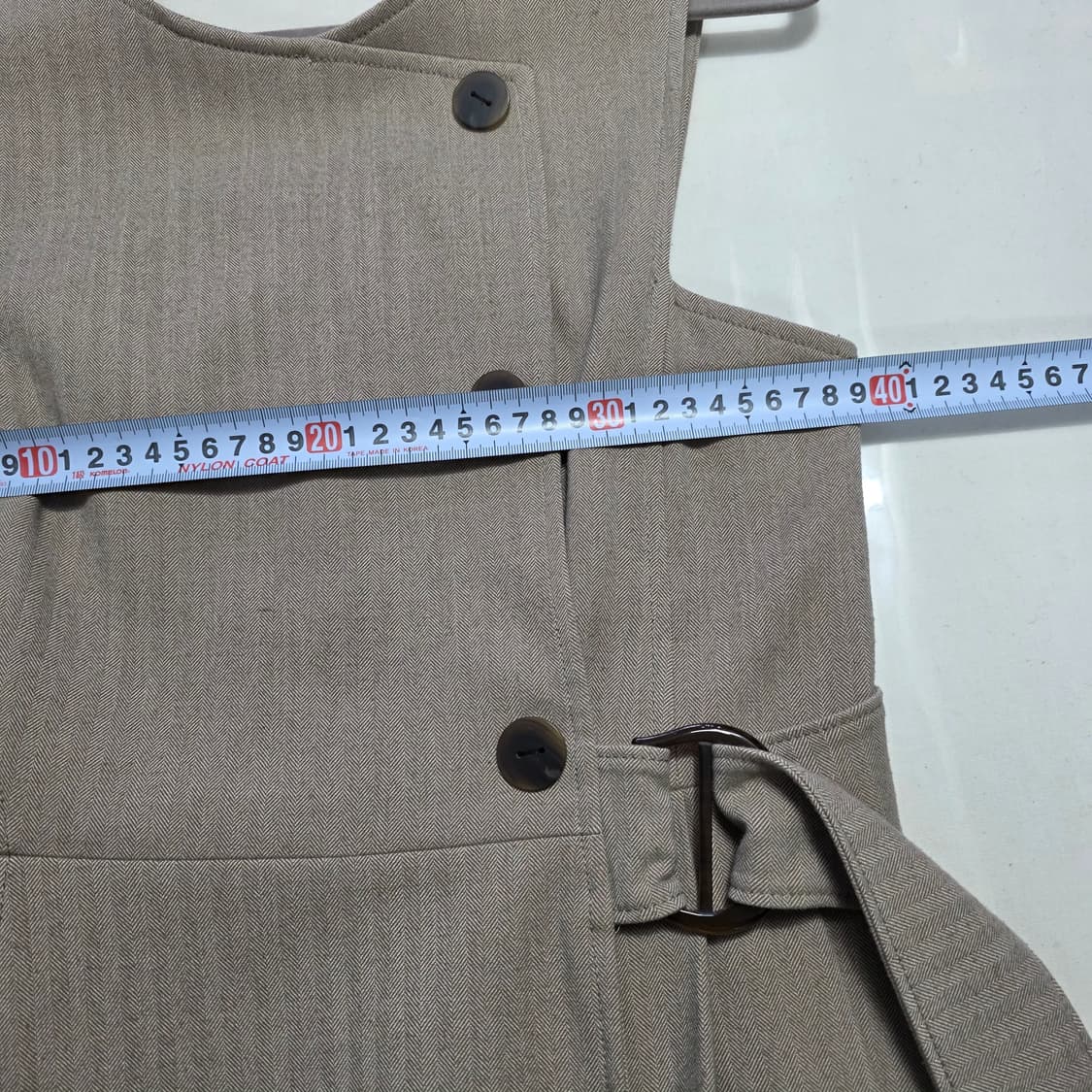 1216 에꼴드파리 ecole de Paris 랩스타일 민소매 원피스 / 상품이미지3