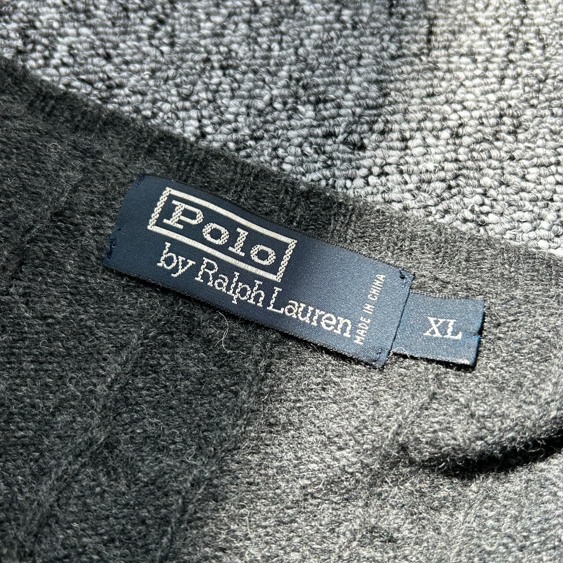 폴로 랄프로렌 차콜 케이블 니트 상품이미지7