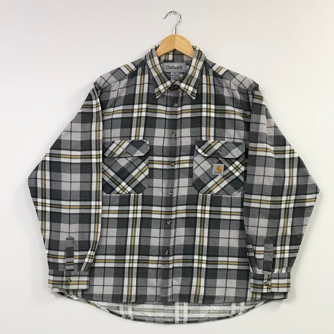 Xxl 칼하트 체크 워크 남방 상품이미지2