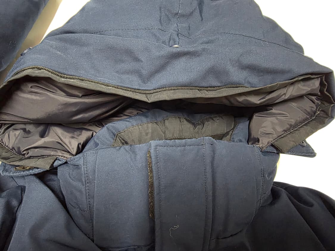 디스커버리 네이비 후드 패딩 자켓디스커버리 네이비 거위털 후드 패딩 95 상품이미지7