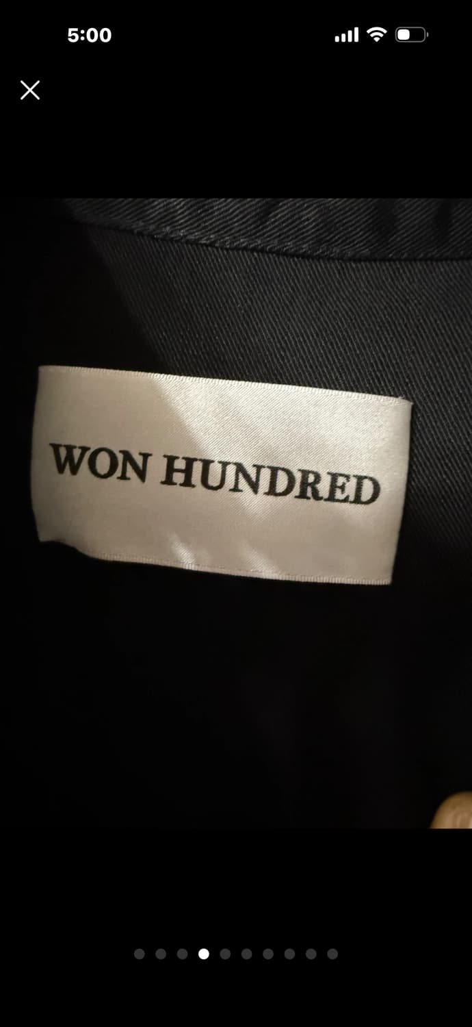 Won hundred  민소매 셔츠 드레스 36  상품이미지4