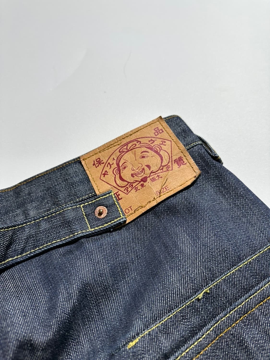 에비수 로고 포켓 엔지니어드 데님 팬츠 청바지 상품이미지4