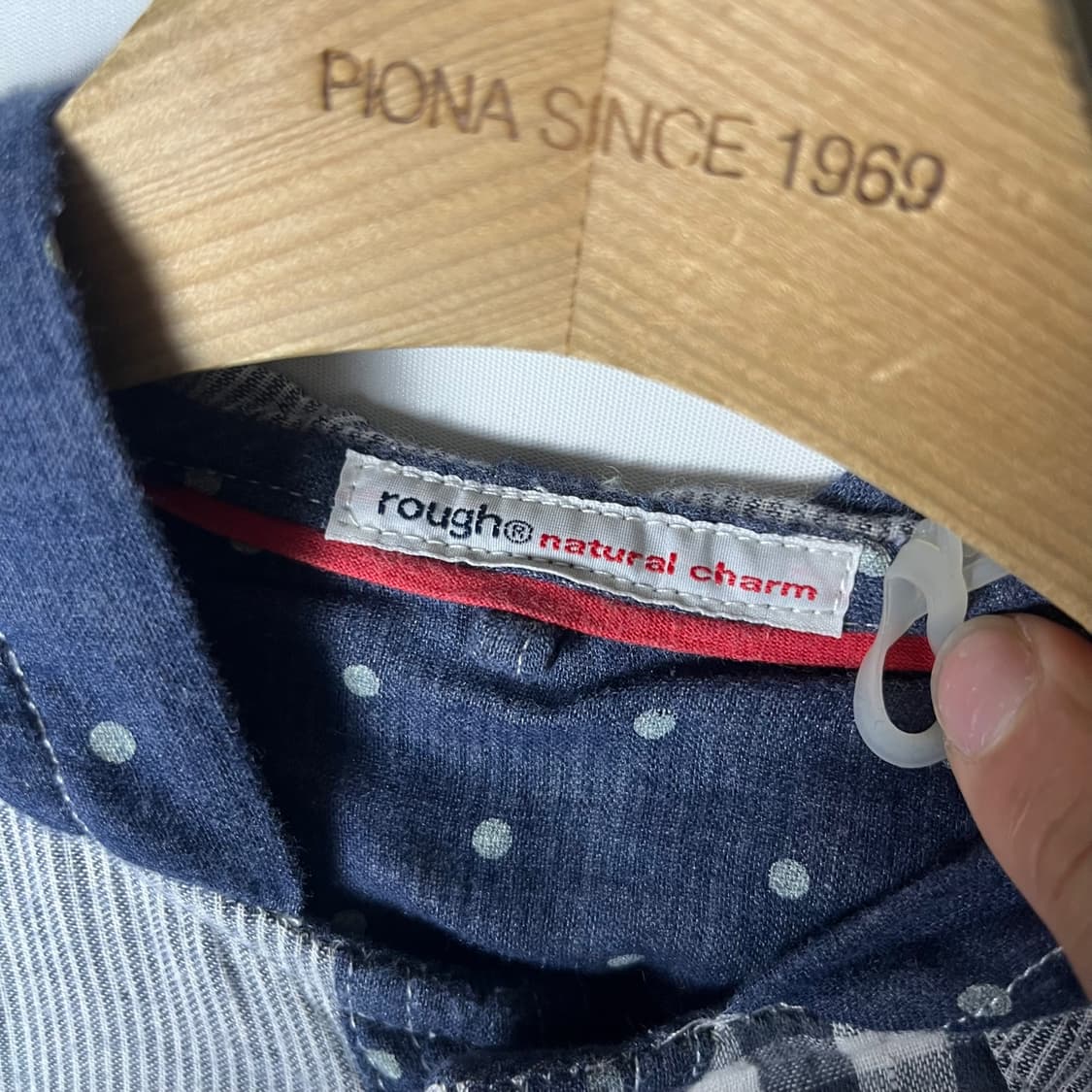 [Rough Natural Charm] 러프 패치워크 후드 셔츠 상품이미지5