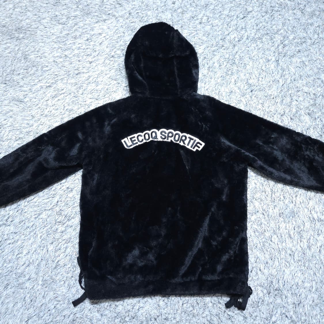 르꼬끄) XS(95~) 여자 오버핏 아크릴 밍크퍼 아노락 / 왕눈이샵 상품이미지6