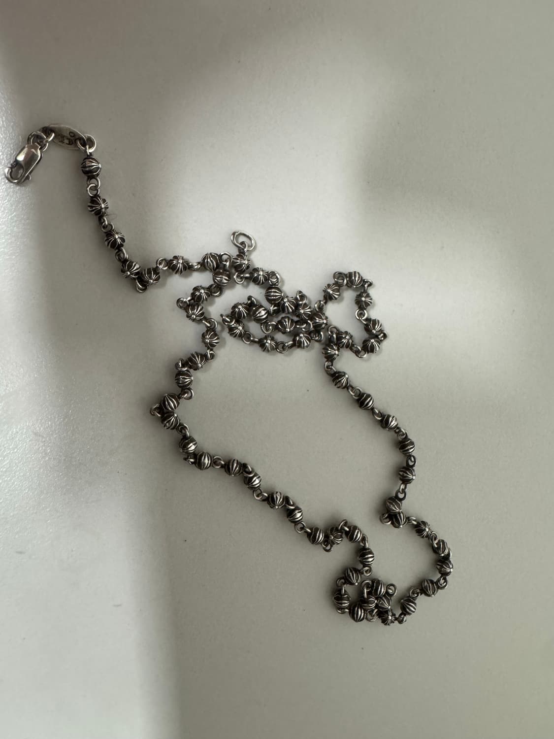 크롬하츠 타이니 비즈체인 20인치 단품 상품이미지5