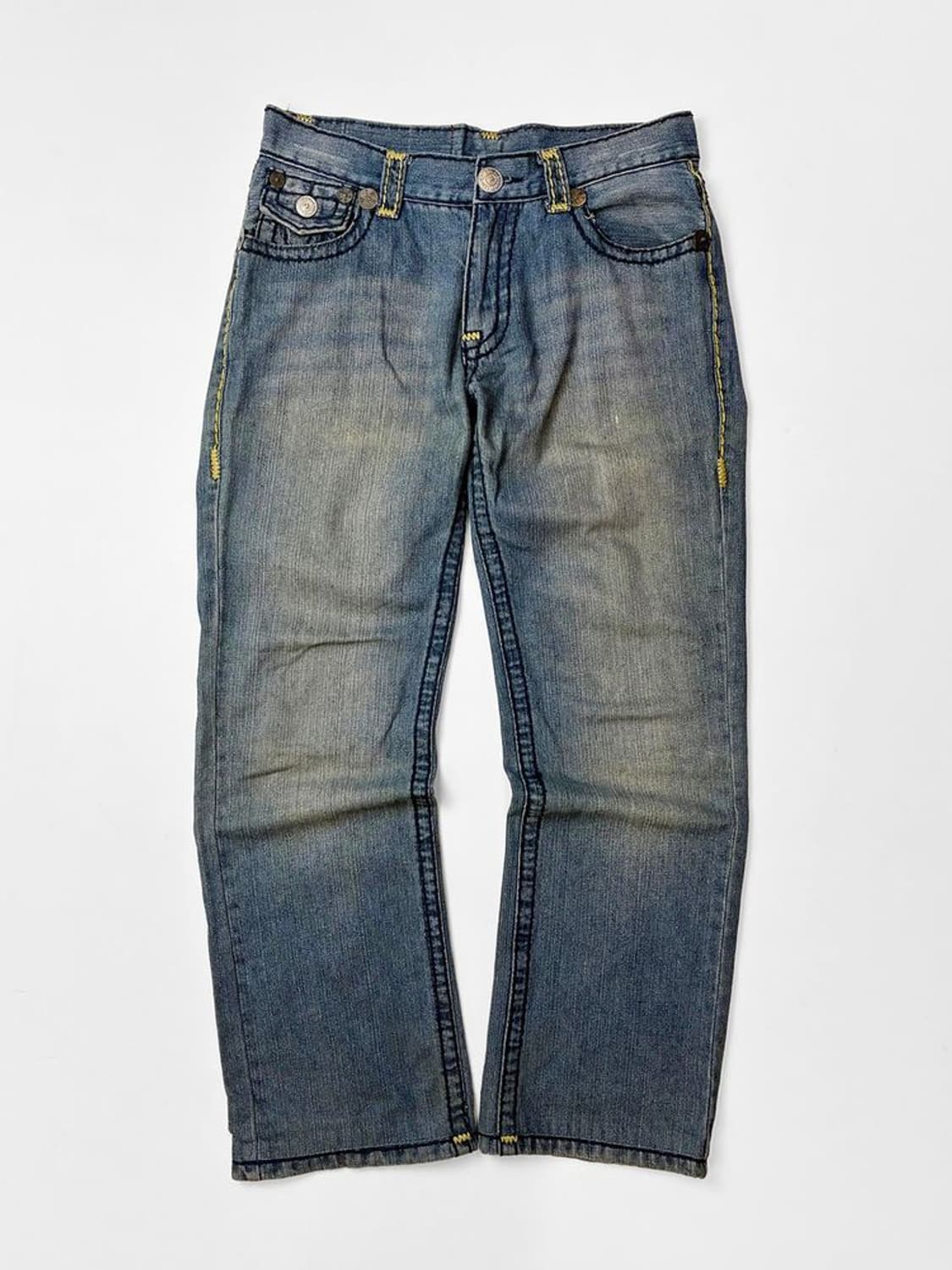 트루릴리젼 00s y2k USA 스트레이트 데님 팬츠 PN5275 상품이미지1