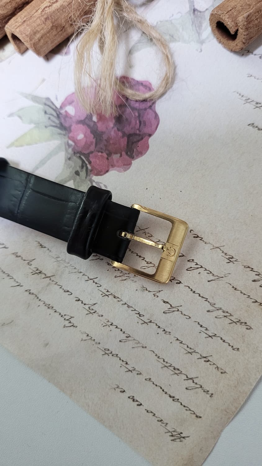 정품 오메가 드빌 남여공용 옥타곤 쿼츠시계 상품이미지10